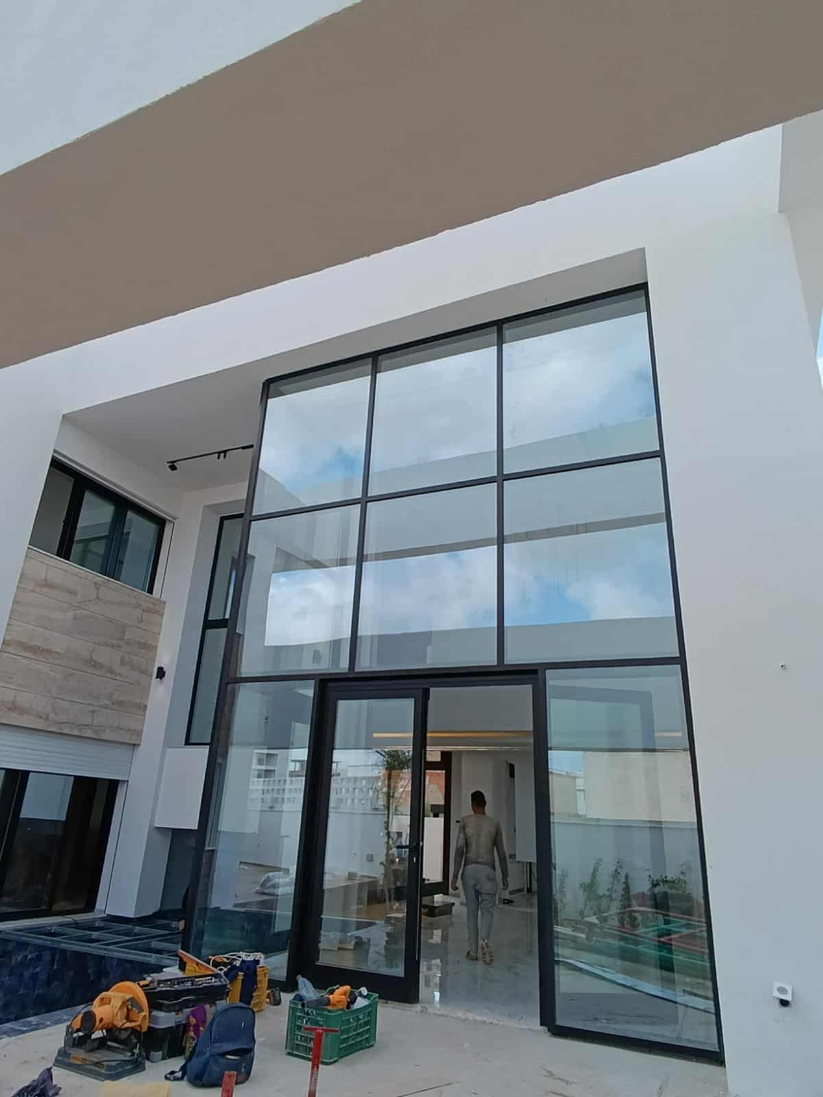 Mur-Rideau en Aluminium