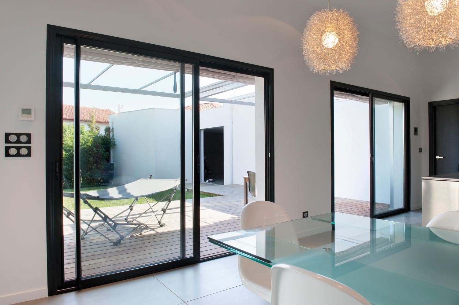 Porte fenêtre coulissant